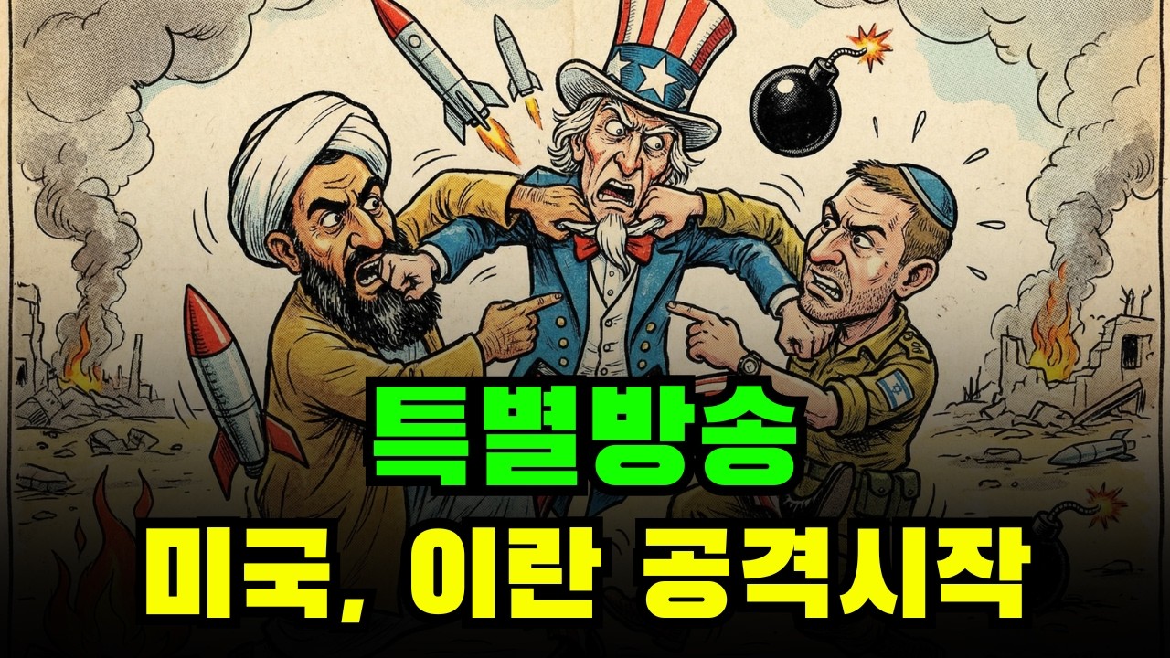 특별방송] 미국, 이란 공격시작