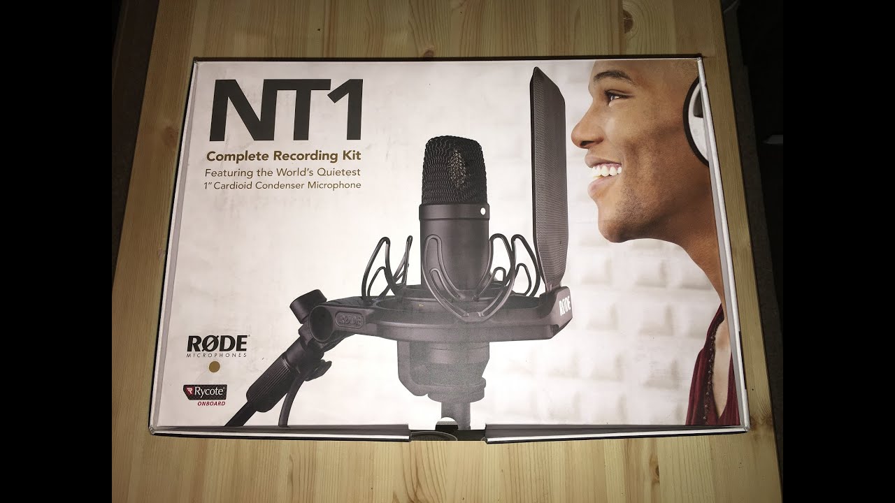 The Pursuit for Better Recording Audio Part 2 - RODE NT1 Unboxing