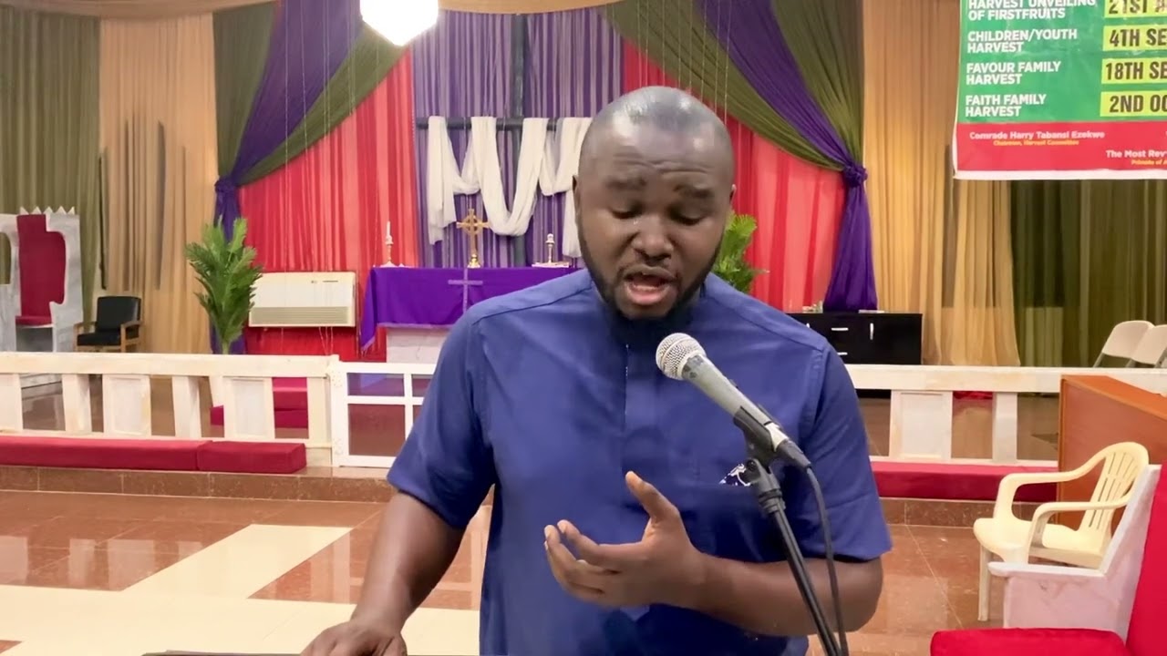 Hymn: O come O come Emmanuel. Keyboard : Nnamdi Odiari