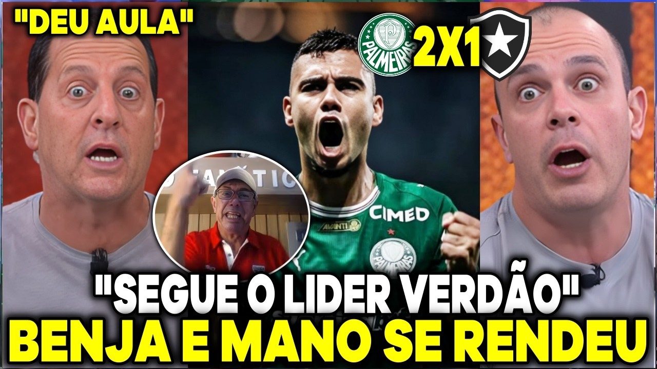 MANO E BENJA SE RENDERAM AO PALMEIRAS E JANTOU O VEIO SÃO PAULINO 