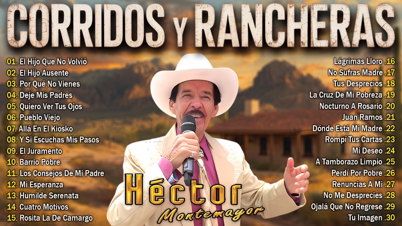 🎶 Héctor Montemayor Mix 2026 | Éxitos Inolvidables – Corridos y Rancheras Viejitas del Recuerdo