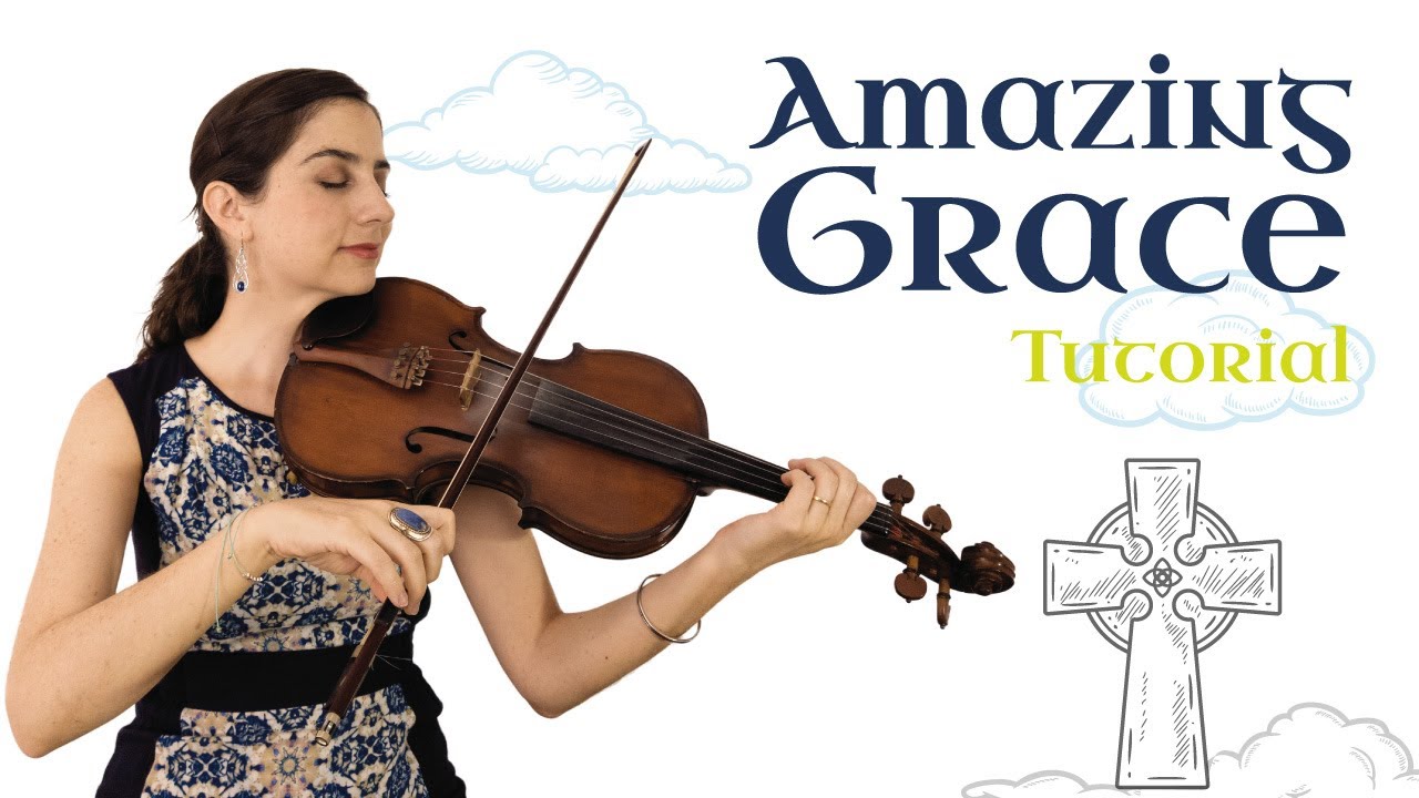 C&Oacute;MO tocar AMAZING GRACE en [VIOL&Iacute;N IRLAND&Eacute;S 🎻] Tutorial #029