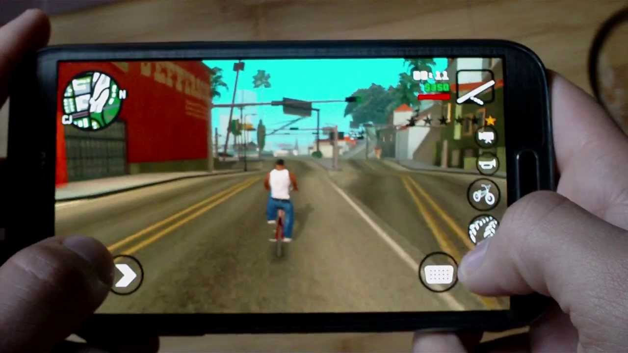 GTA San Andreas- ANDROID Gameplay HD (Samsung Galaxy Note 2)
