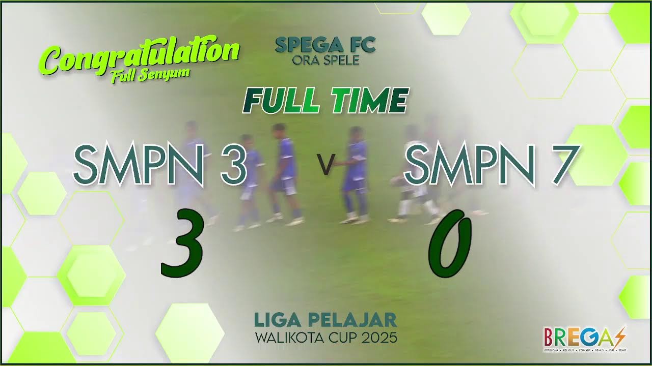 SMPN 3 VS SMPN 7 | BABAK GRUP | WALI KOTA CUP 2025