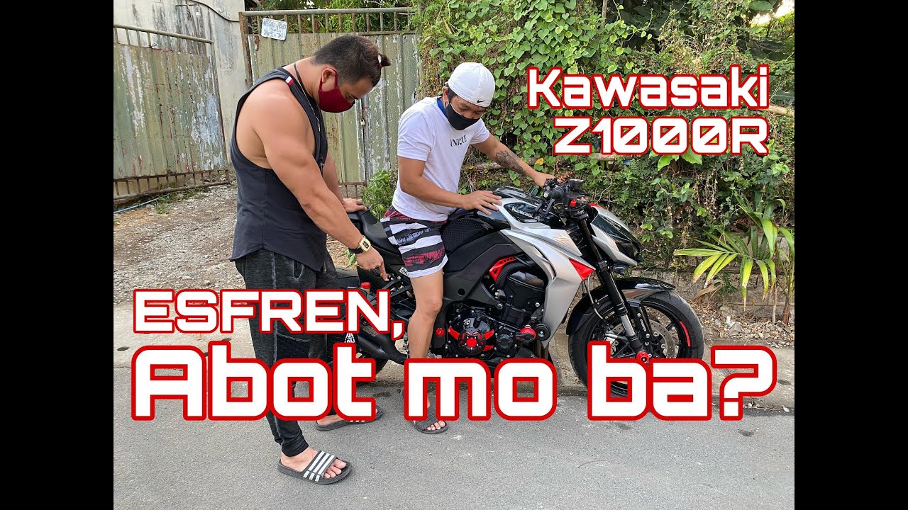 MAAABOT MO BA ANG BIG BIKE SA HEIGHT MO? | Kawasaki | Z1000R
