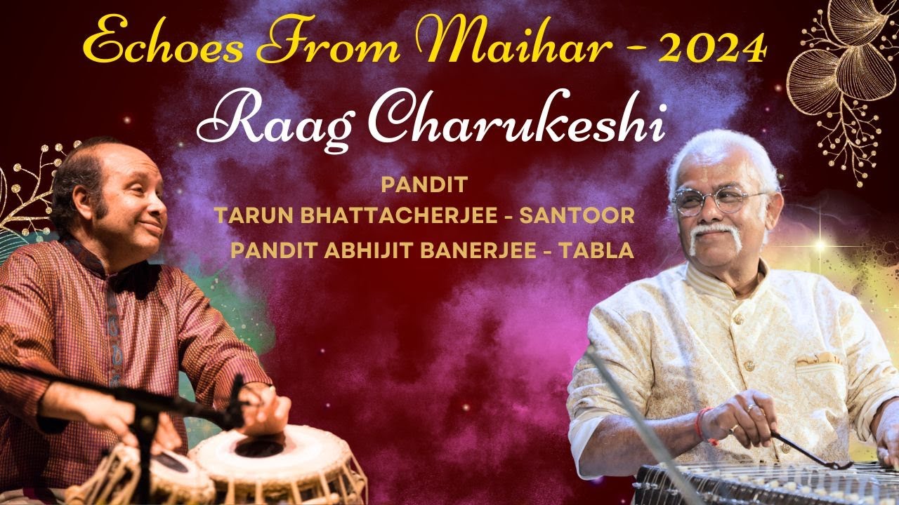 Raag Charukeshi | Pandit Tarun Bhattacharya - Santoor & Pandit Abhijit Banerjee - Tabla #viralvideo