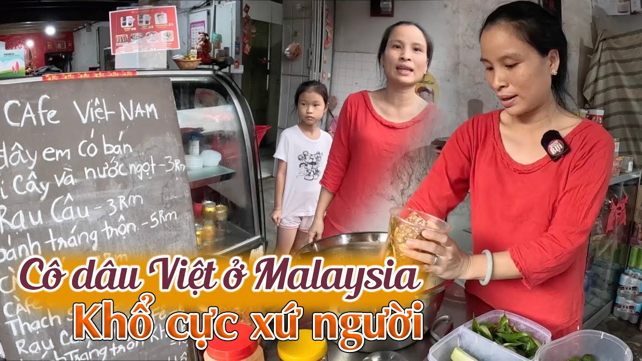 Cô Dâu Việt Malaysia Một Mình Bán Bánh Tráng Trộn Còng Lưng Nuôi Cả Gia Đình I Phong Bụi