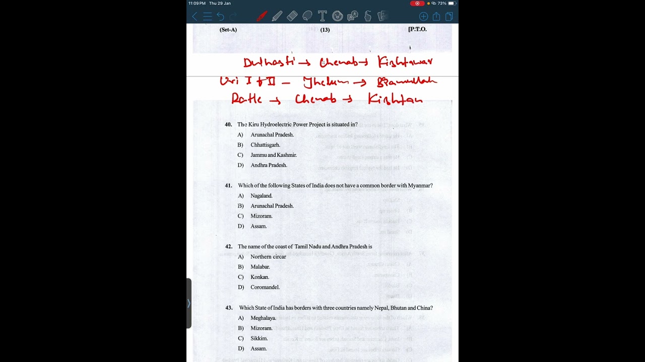 DECODING GENERAL STUDIES  PYQS JKSSB JUNIOR ASSISTANT, ACCOUNT ASSISTANT ETC