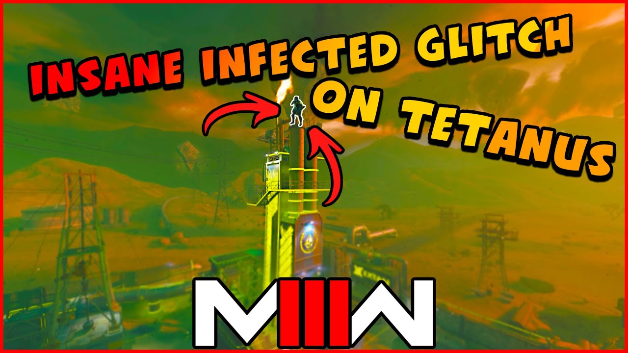 INSANE INFECTED GLITCH ON TETANUS (Modern Warfare 3)