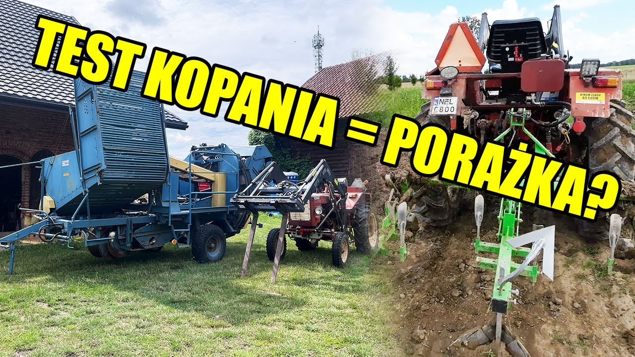 Co się dzieje w polu? | Test kombajnu do ziemniaków ANNA , obredlanie i błoto.
