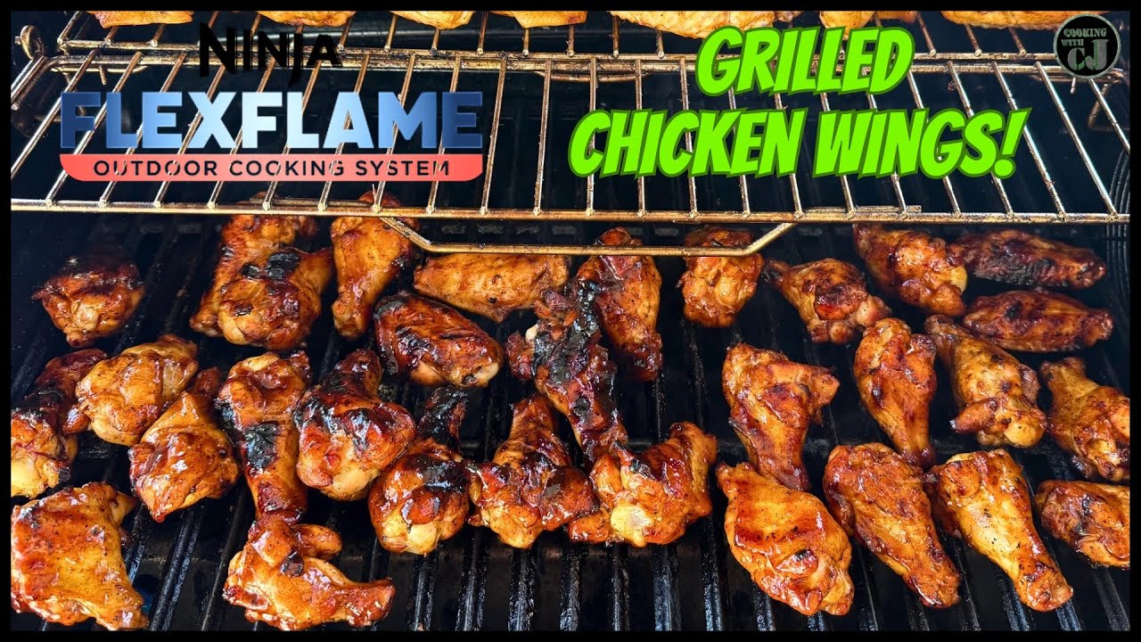 Ninja FlexFlame Grilled Chicken Wings!