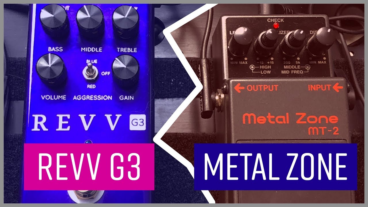 Boss Metal Zone vs Revv G3 | Busting The Myth