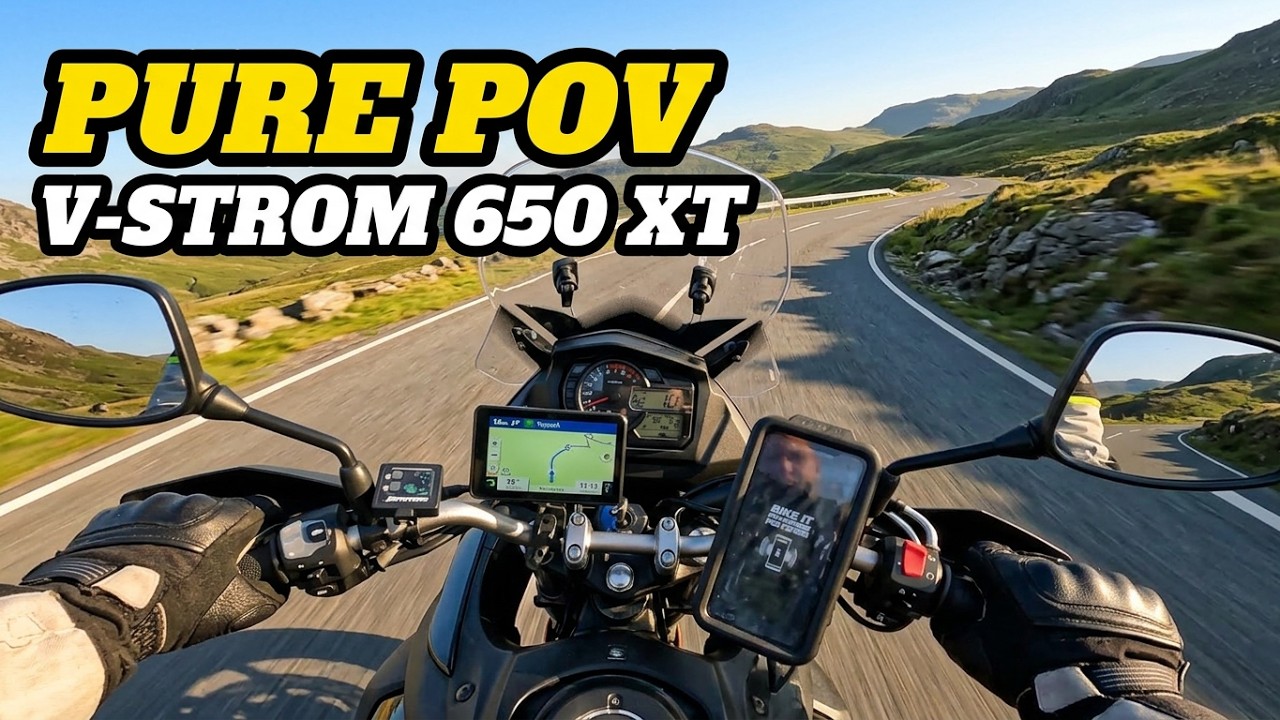 Suzuki Vstrom 650 XT PURE POV SOUND 