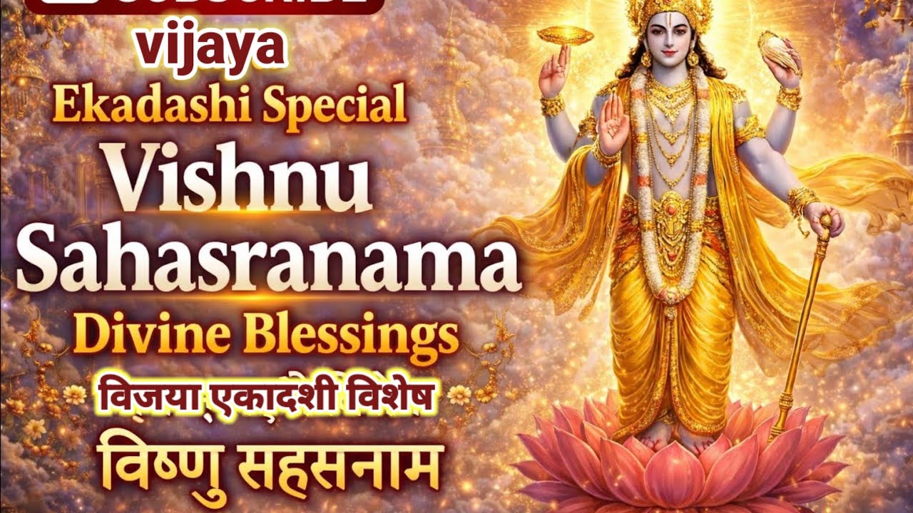 Jaya Ekadashi 2026 | Complete Vishnu Sahasranama | Bhakti Path 