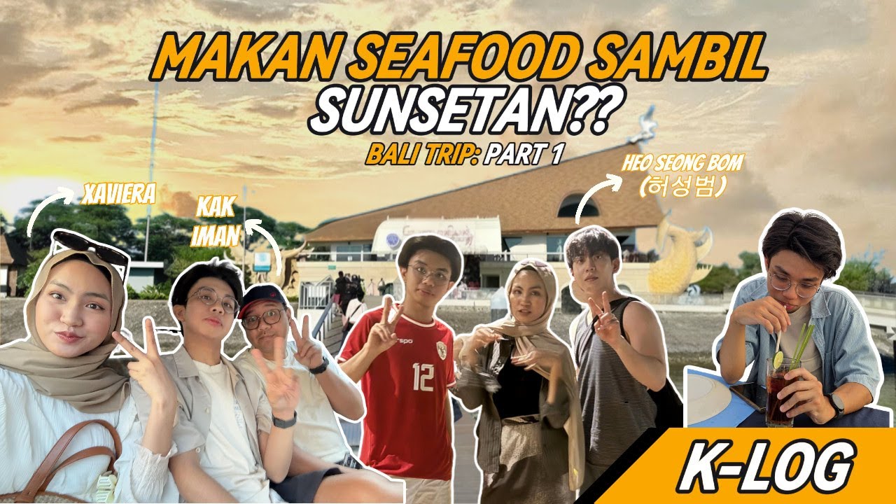 DINNER SEAFOOD SAMBIL DENGERIN LIVE MUSIC ... !!! FT. PD-nim, Xaviera, Seong-Beom [K-LOG]