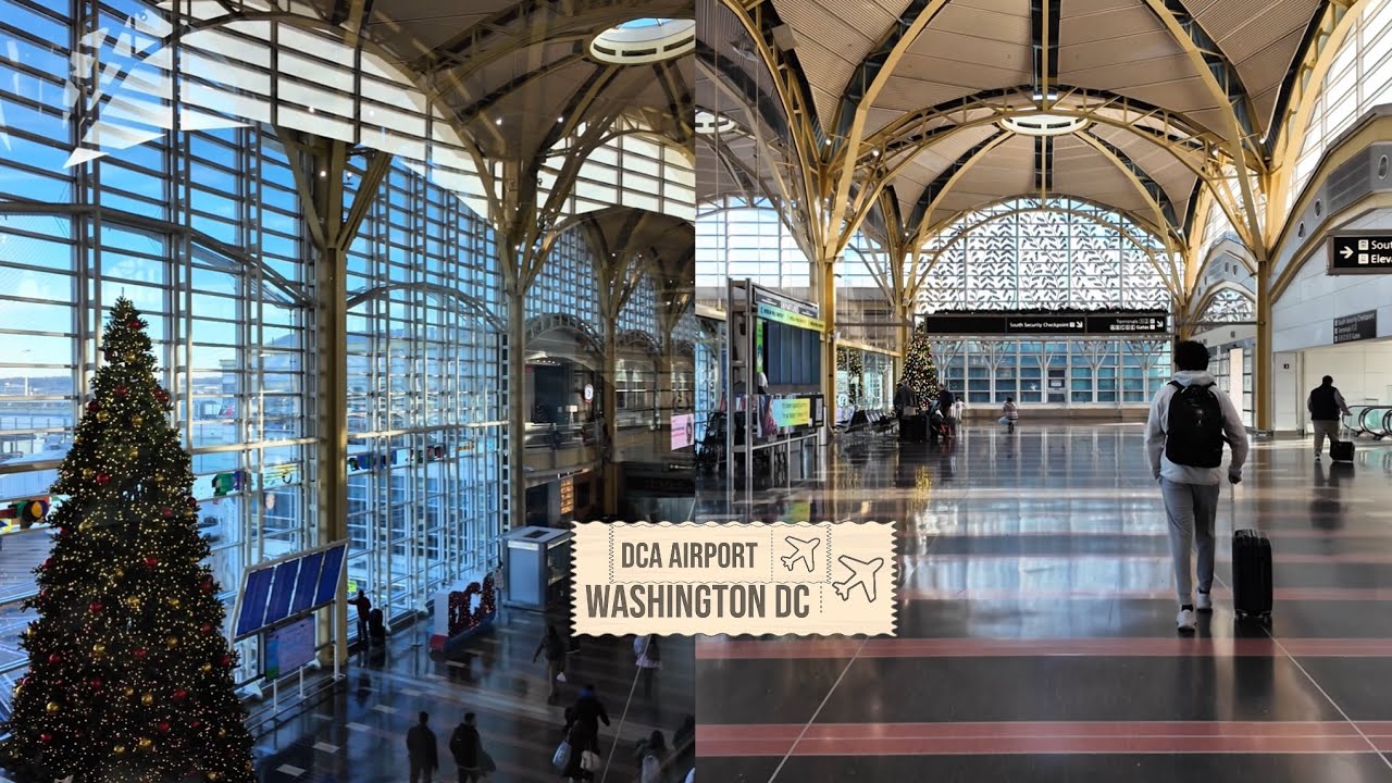 Прибытие в аэропорт DCA | Вашингтон, округ Колумбия