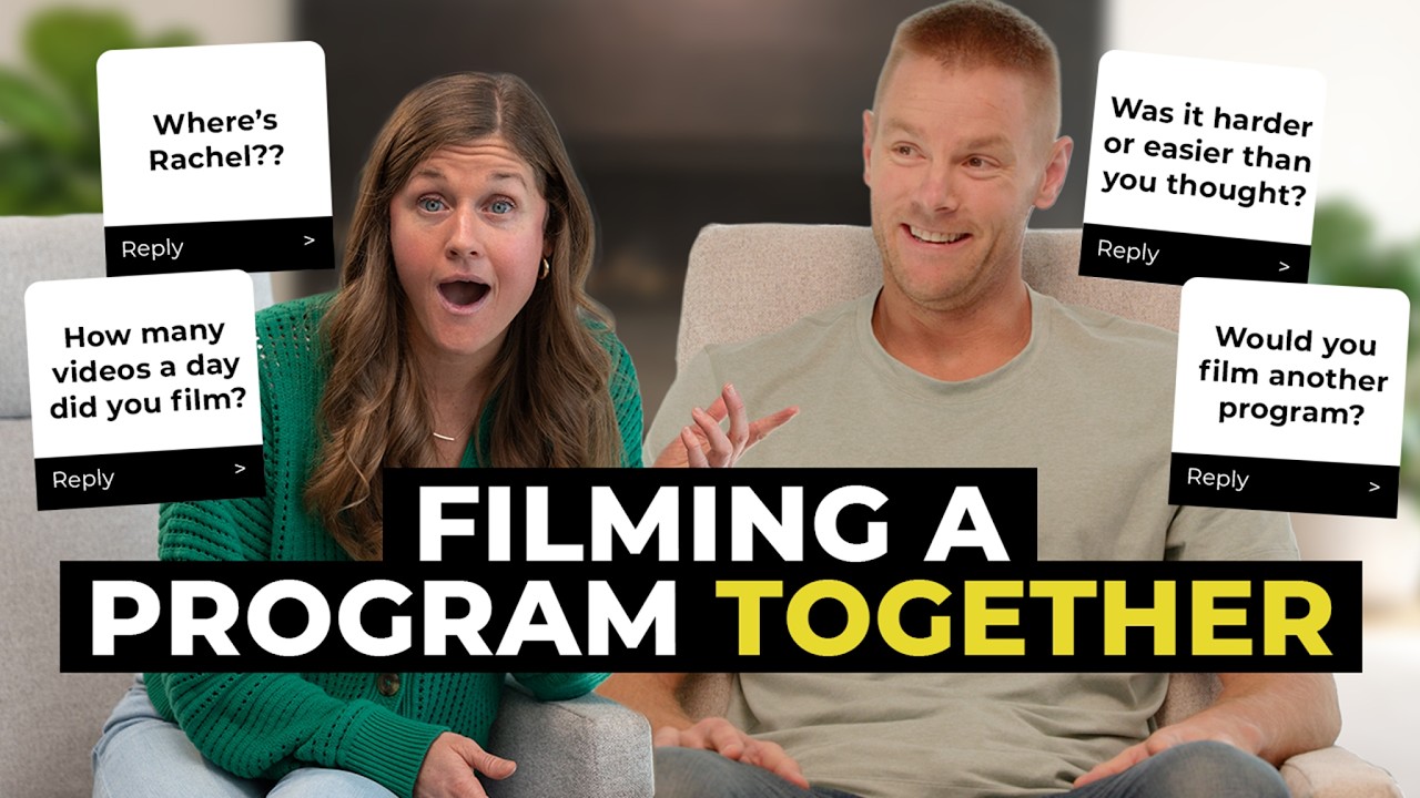 The TRUTH About Filming Athlete 25 With My Husband | NML Secret Podcast Ep. 1