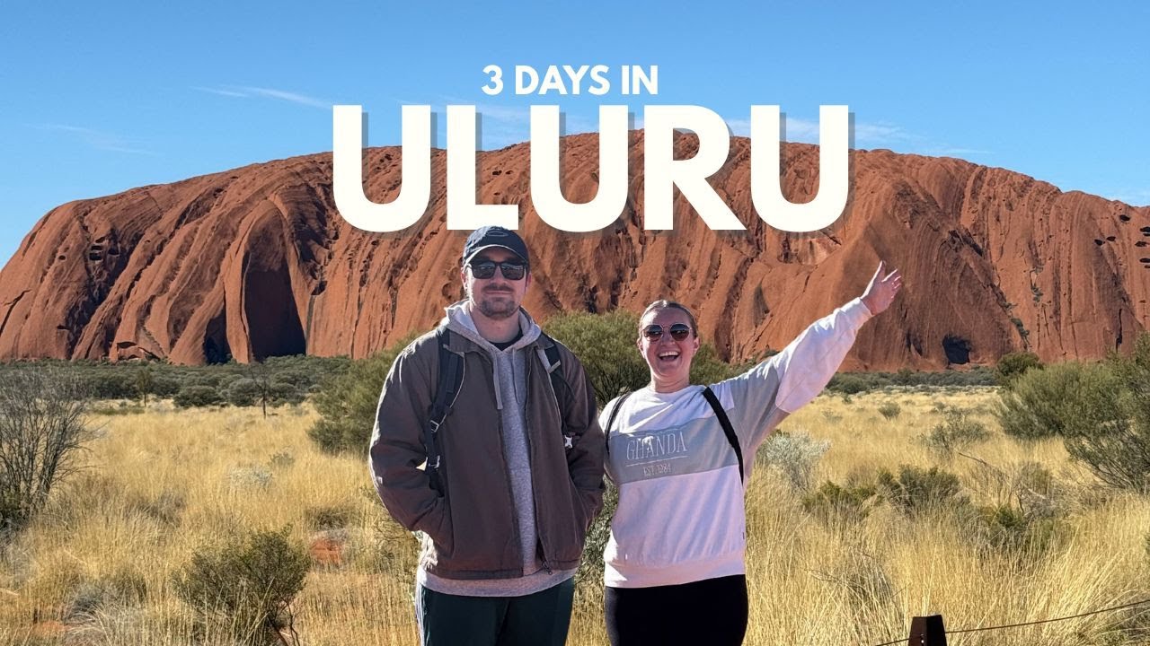 WE MADE IT TO AUSTRALIA'S ICONIC RED ROCK - ULURU!