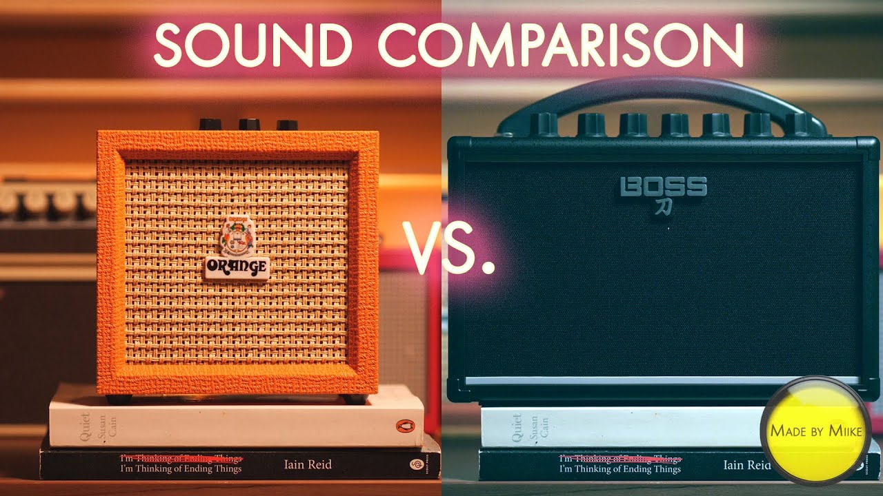 ORANGE CRUSH MINI vs. BOSS KATANA MINI (Sound Comparison, No Talking!)