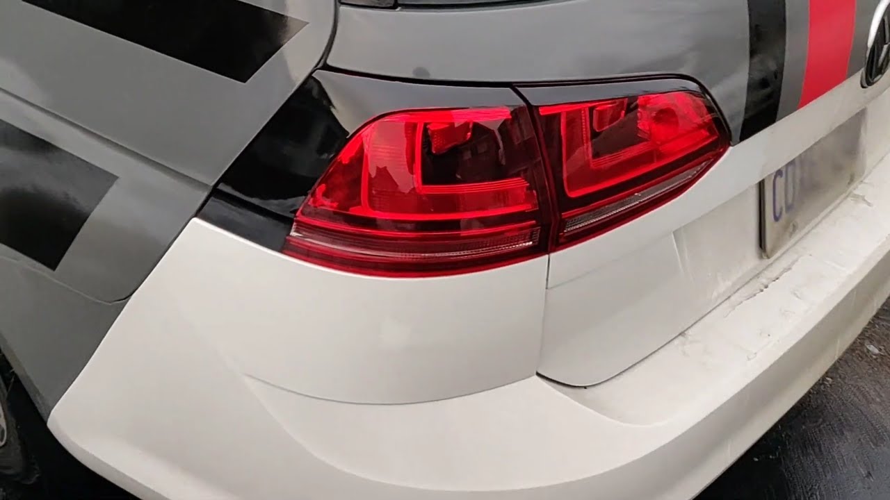 VW MK7 & 7.5 Tail Light Eyelid Install