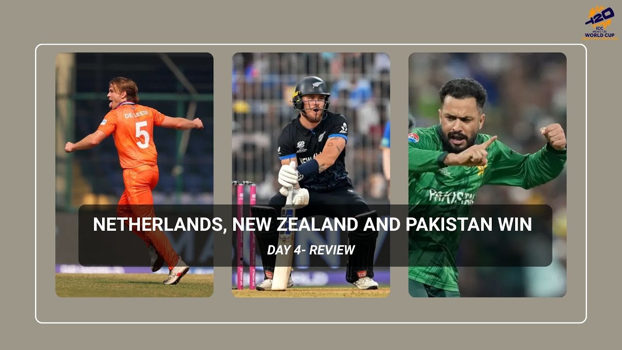 🚨 The ICC Men's T20 World Cup 2026 Show | NED, NZ & PAK Cruise Ahead With Wins | Day 4 ft. Sanchit