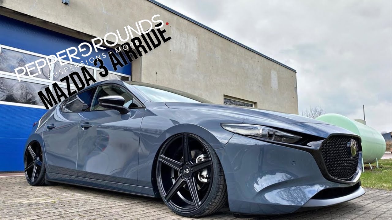 MAZDA 3 AIRLIFT | AIRRIDE | PEPPERGROUNDS
