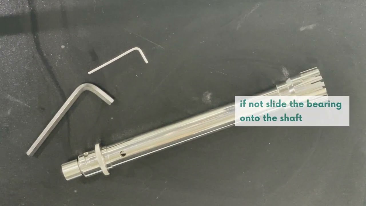 PRO Scientific 7 10 20 30 43 59 mm probe ASSEMBLING