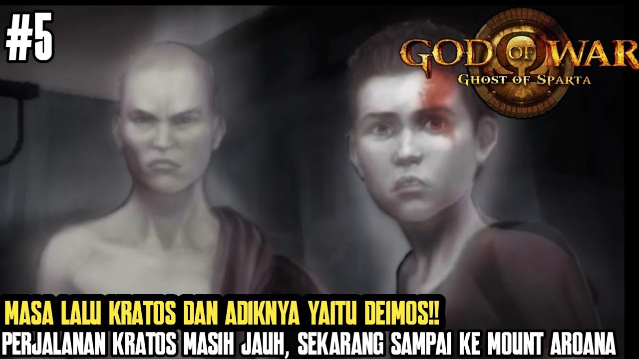 Masa Lalu Kratos dan Deimos!!! - God of War Ghost of sparta Walkthrough Part 5