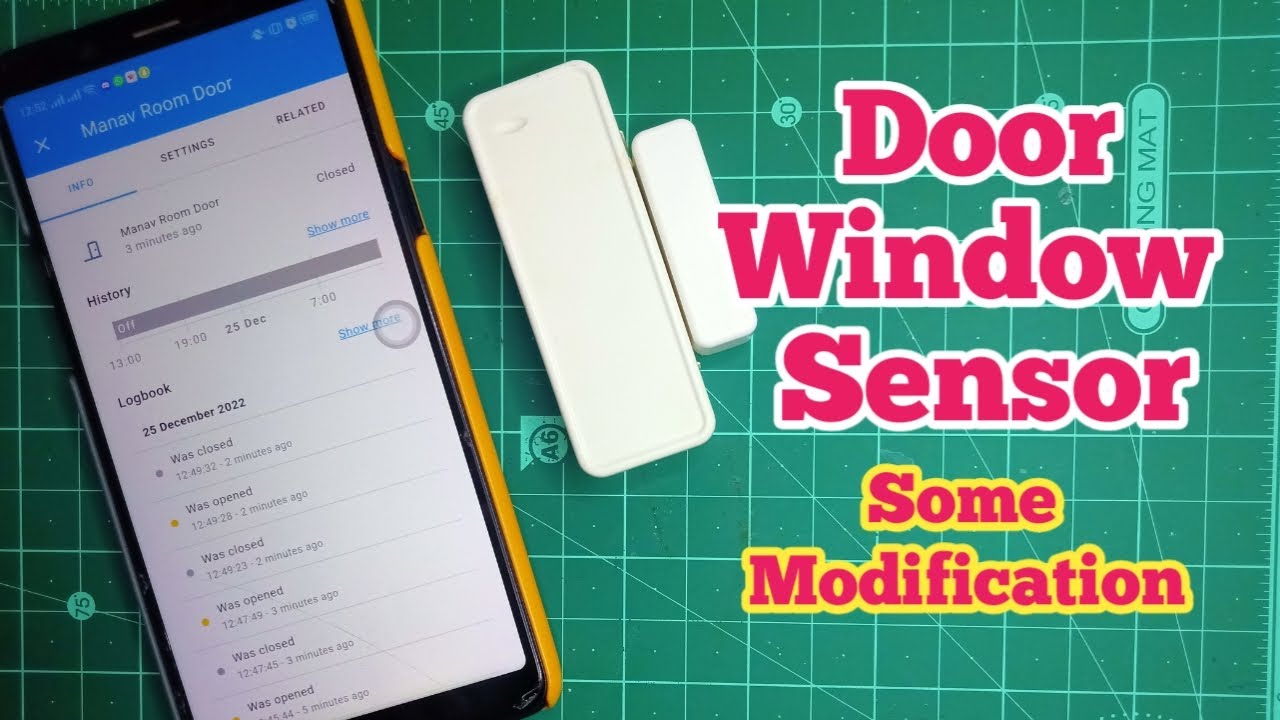 #49 RF Door Sensor Awesome Modification | Everyone should do this to Save Money & Planet | vccground