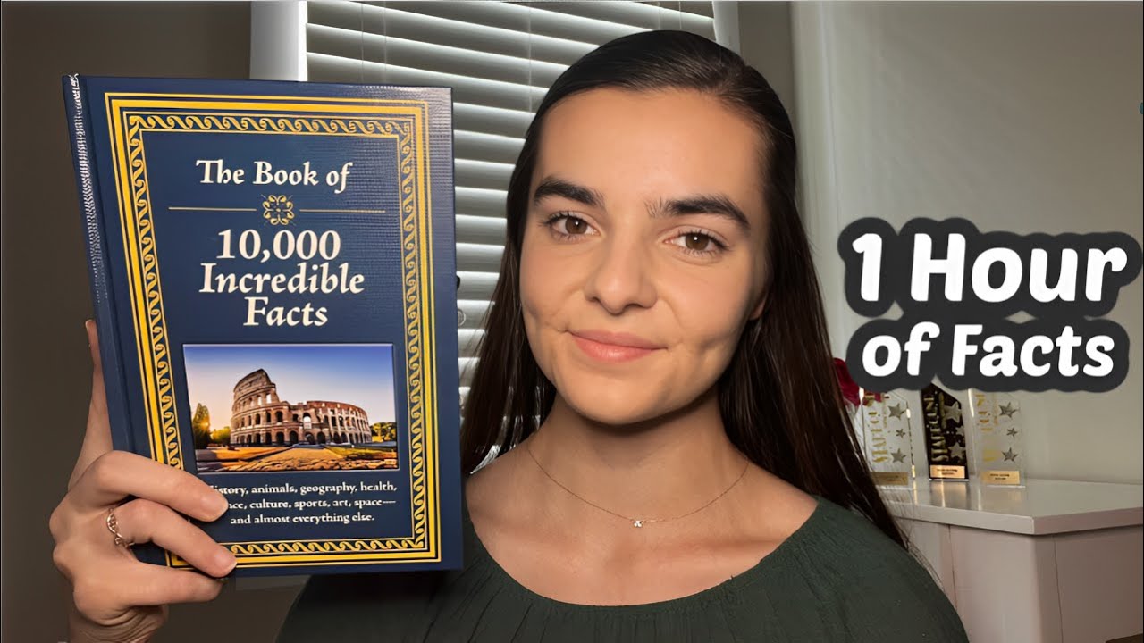 ASMR 1 Hour of Whispering Super Random Facts