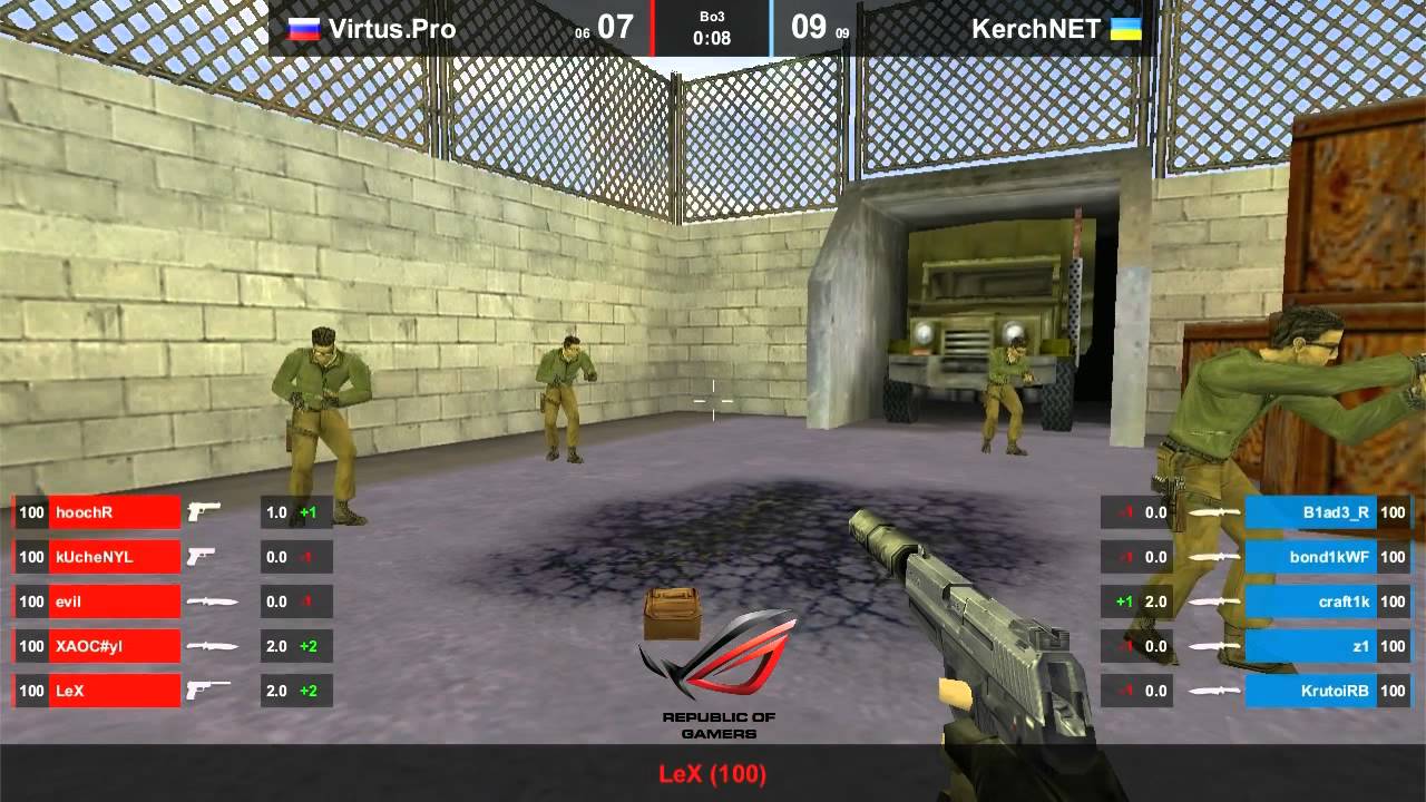 CS 1.6 ASUS Summer 2012 Kerch.net vs Virtus.pro @de_train