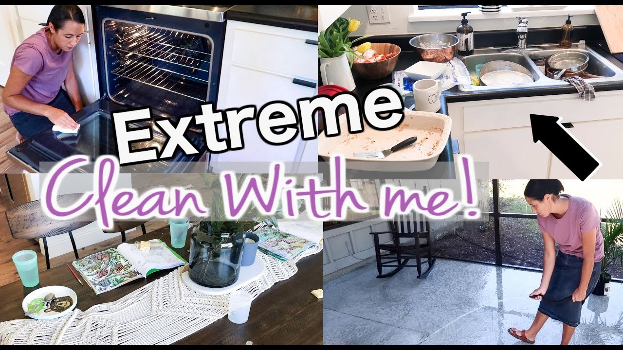 Real Life Ultimate Clean with Me! | Messy House Monday! Cleaning Motivation