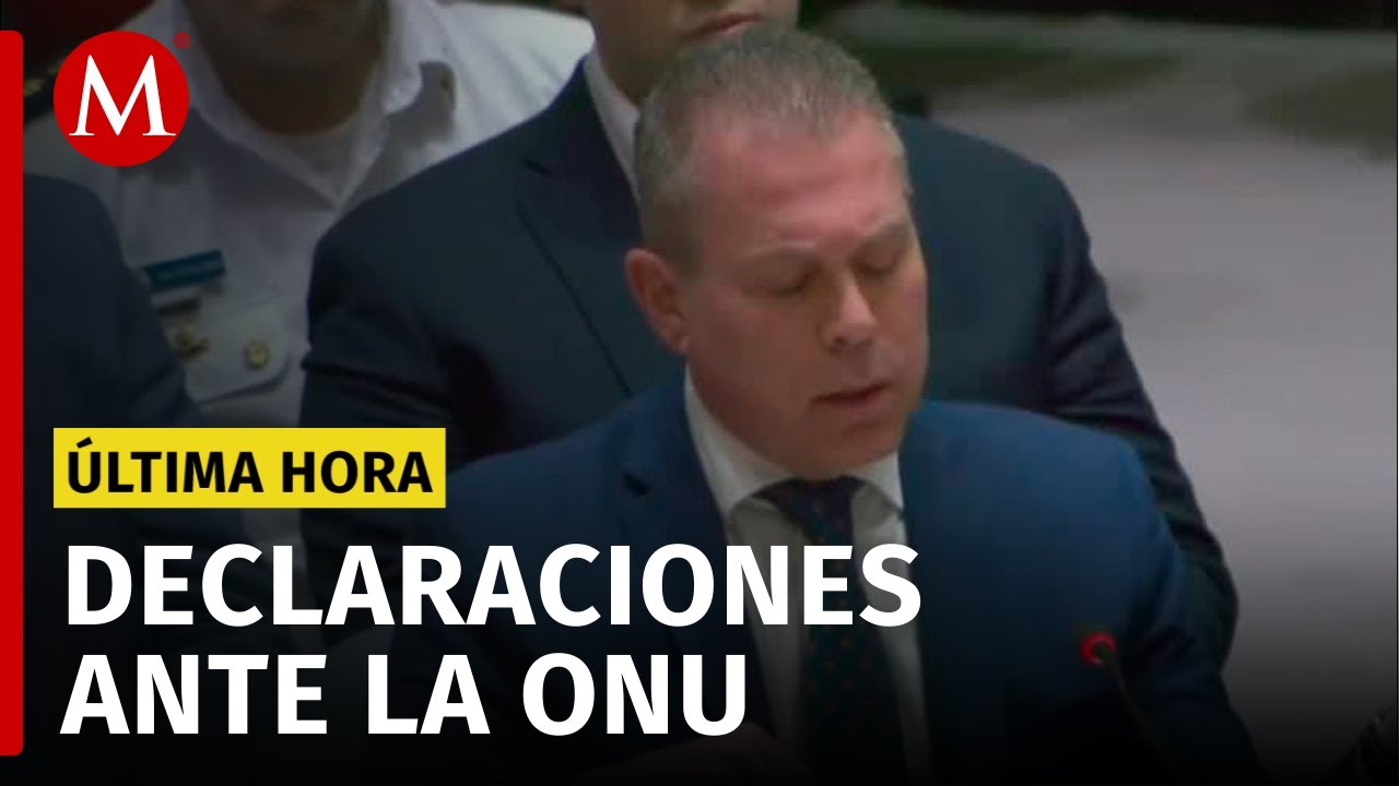 Representantes de Israel e Irán declaran ante el Consejo de Seguridad de la ONU