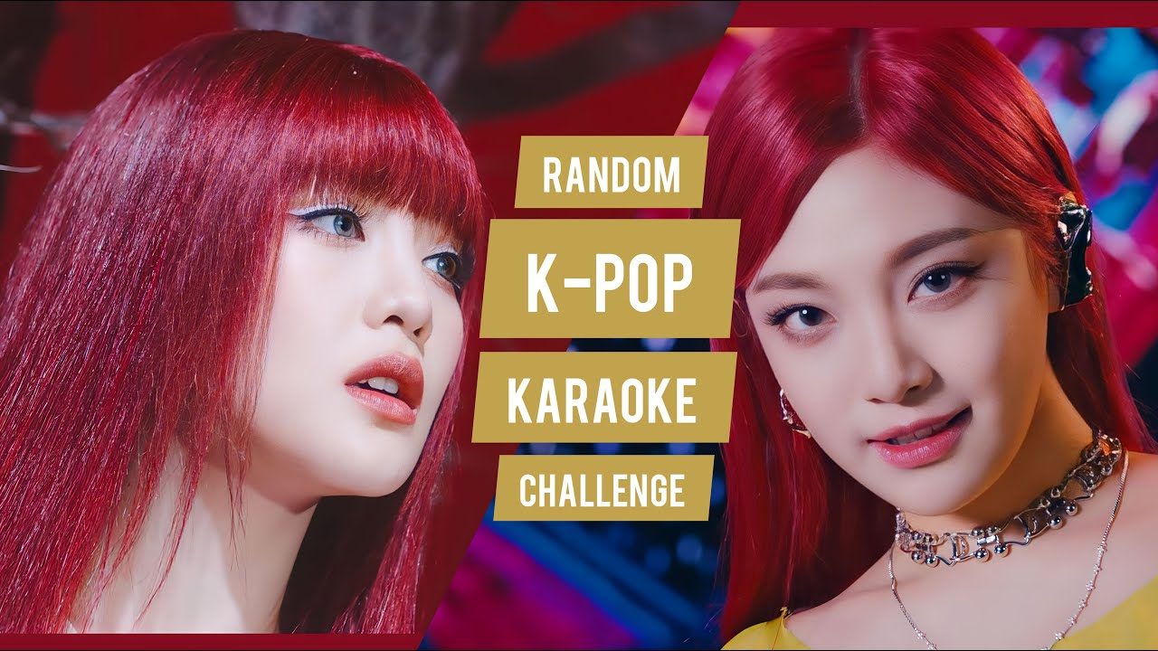 k-pop random karaoke challenge | girl group + soloist
