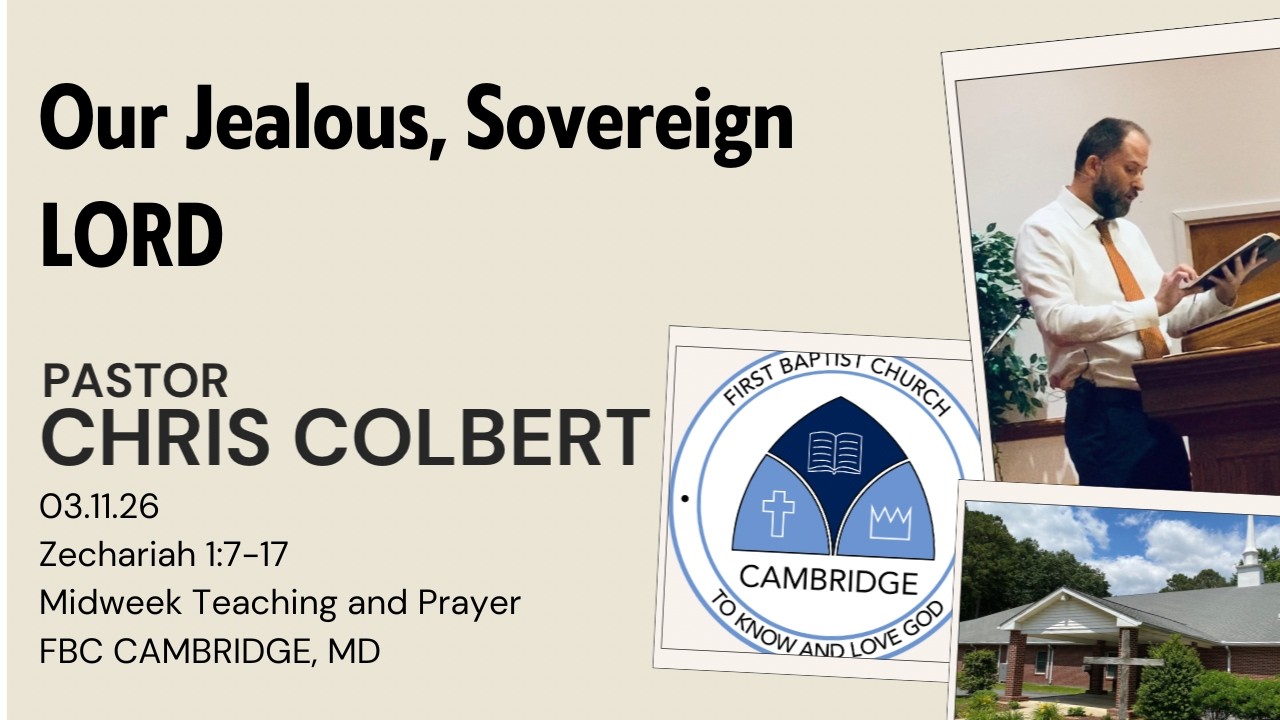 Pastor Chris Colbert - 