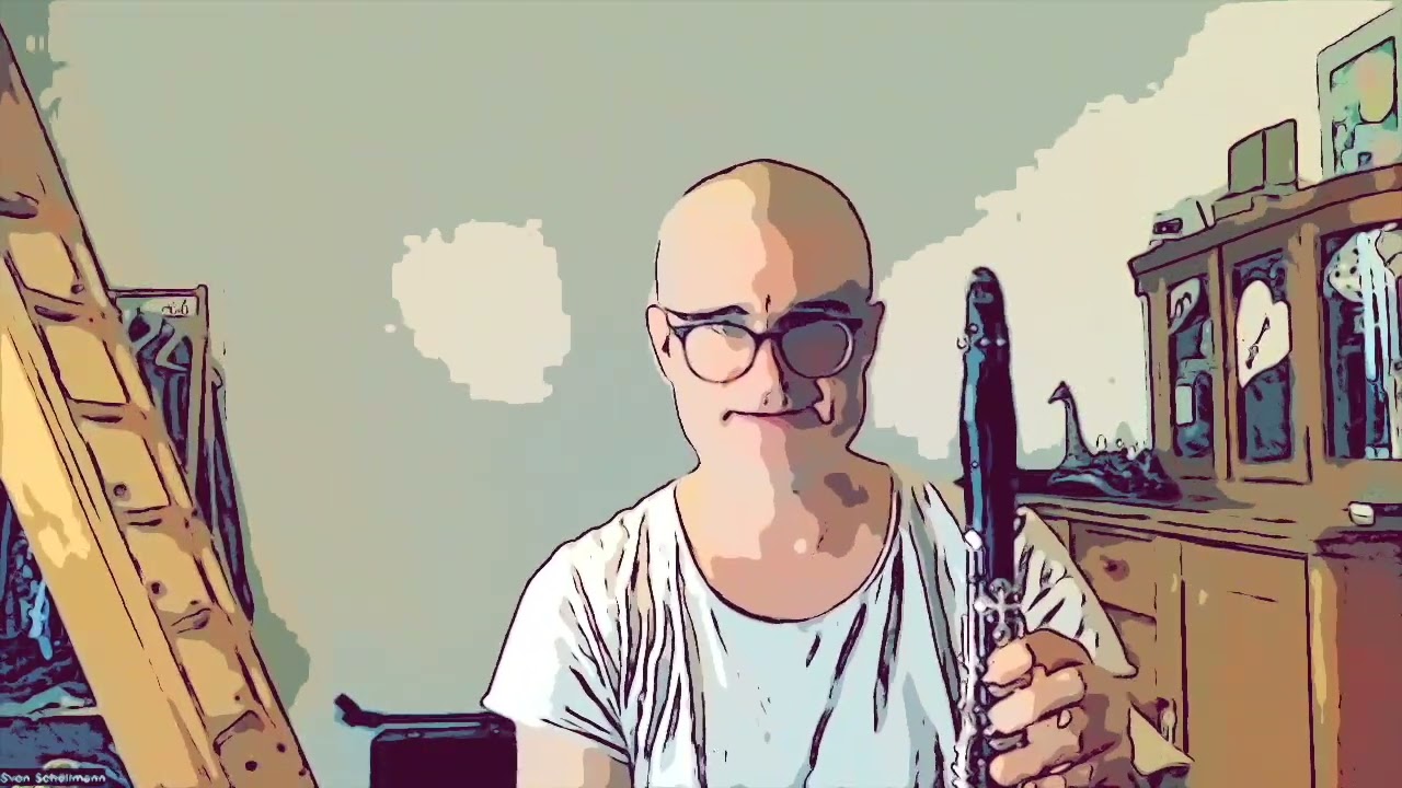 Alouette Hören Lesen Spielen Klarinette 1 schnell und langsam zum Mitspielen