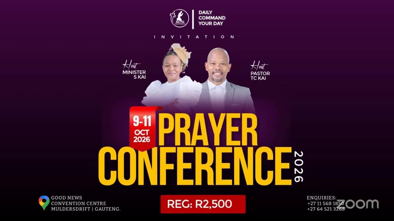 DAILY COMMAND YOUR DAY | 03:00 PRAYER WATCH | TUES, 3 MARCH 2026
