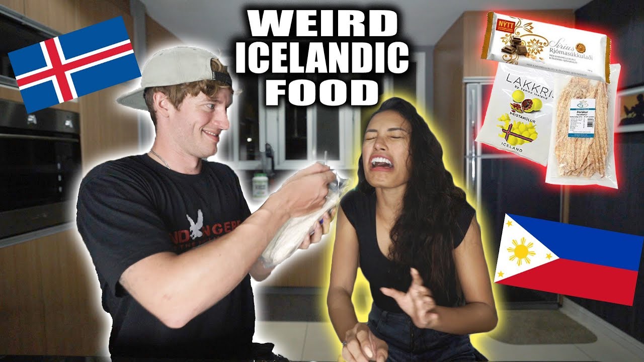 FILIPINA TRYING ICELANDIC Food & Candy For First Time