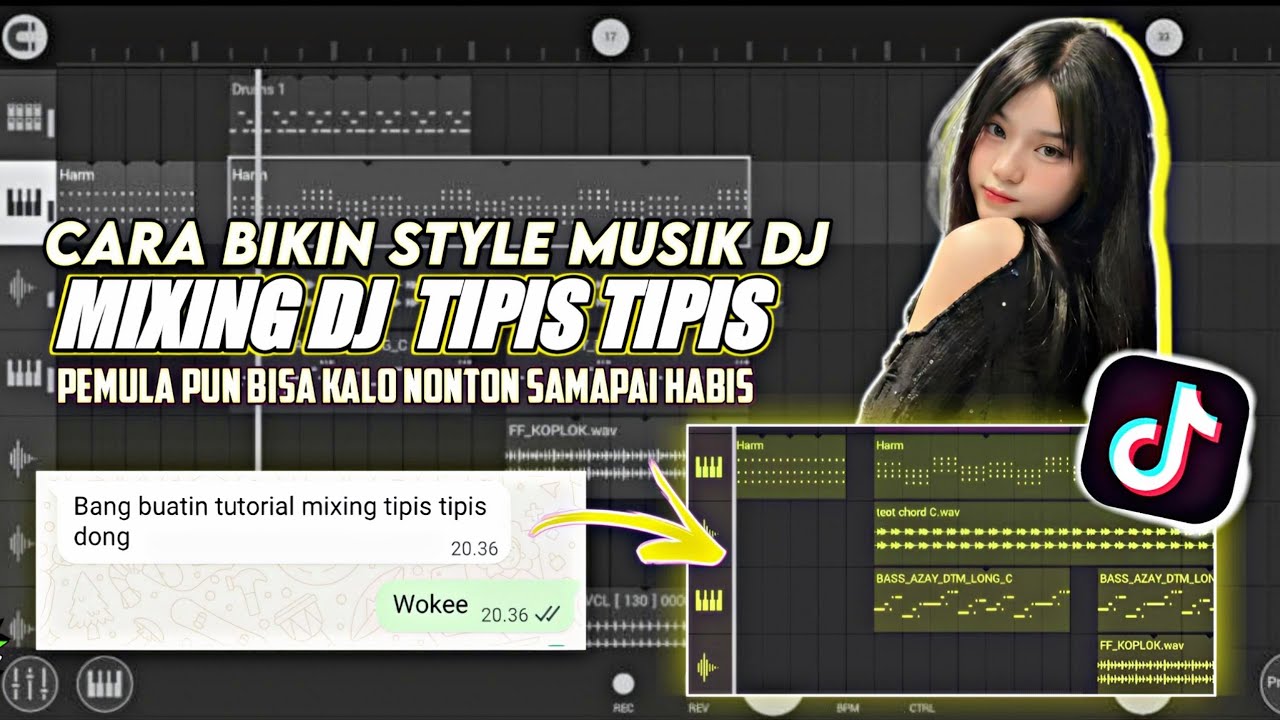 CARA MIXING MUSIK DJ ALAKADARNYA PAKE ALAT SEADANYA 🤔