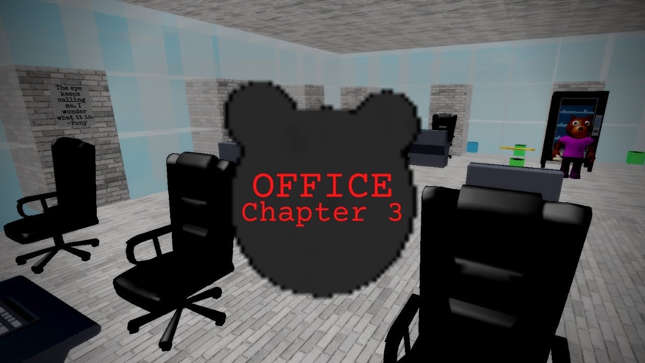 Office Map (Chapter 3) + Cutscenes | Roblox Piggy Build Mode
