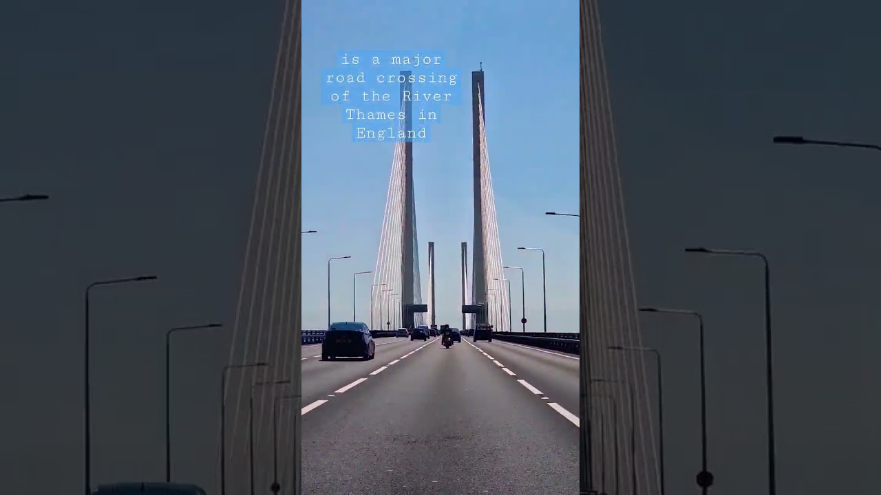 Dartford Crossing #shorts #london #uk #dartford #charges #bridg#crossing #reels #kent #uktour #viral
