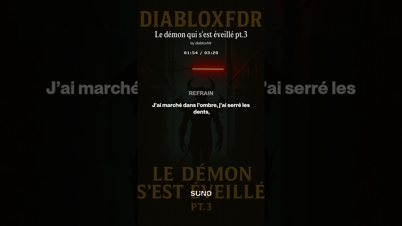Le démon qui s'est éveillé pt 3 ( LYRICS )