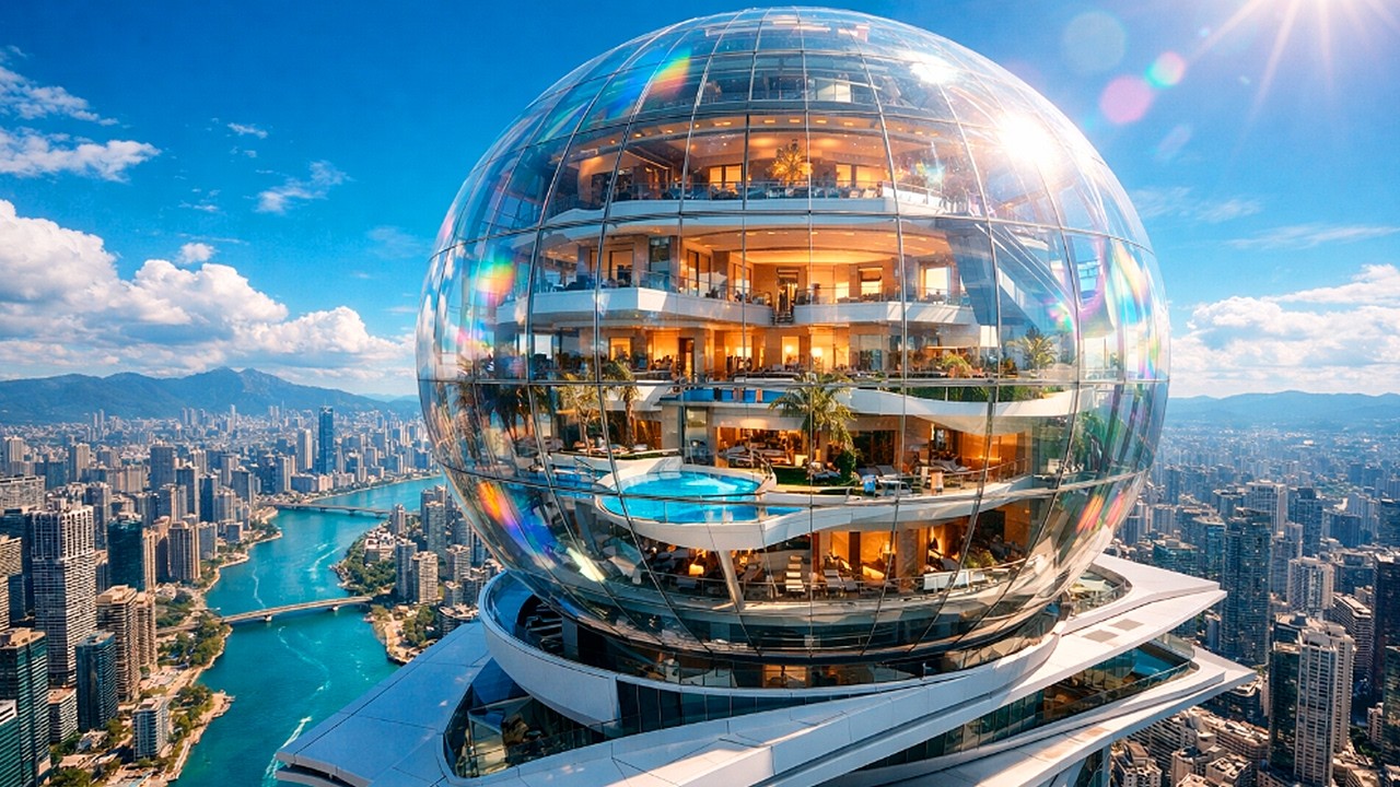 ¡Hoteles futuristas de China están 100 años adelantados! ¡Ingenieros de EE.UU. quedan sorprendidos!