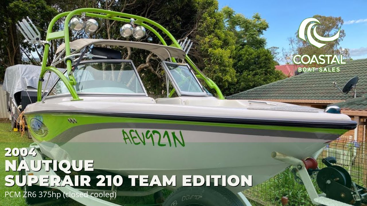 Coastal Boat Sales - 2004 Nautique Super Air 210 Team Edition