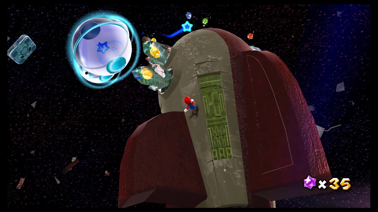 Super Mario Galaxy: Galaxia Nebulosa - Por el Caminito Estrellado