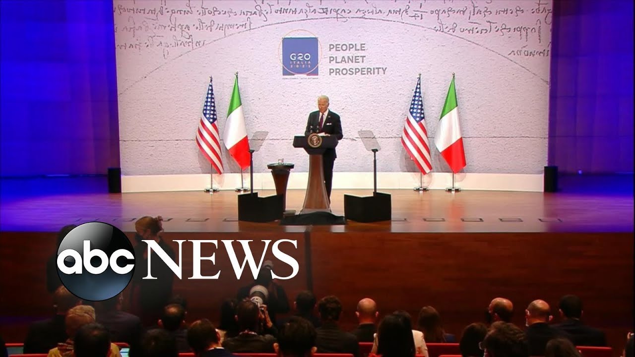 Biden takes the stage at G20 summit