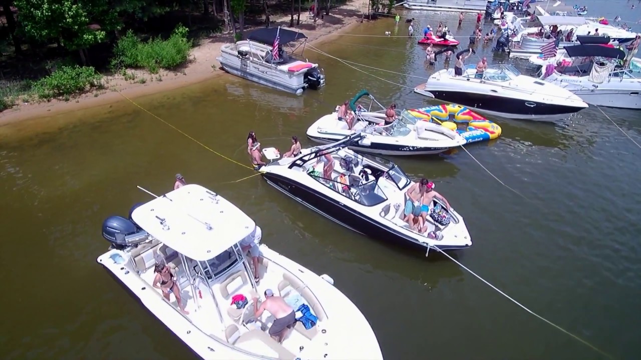 Memorial Day Jordan Lake Party Cove 2018