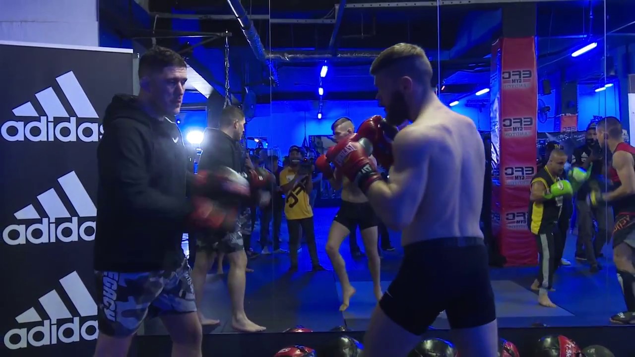 EFC 65 Raw & Uncut Gavin Hughes - Training