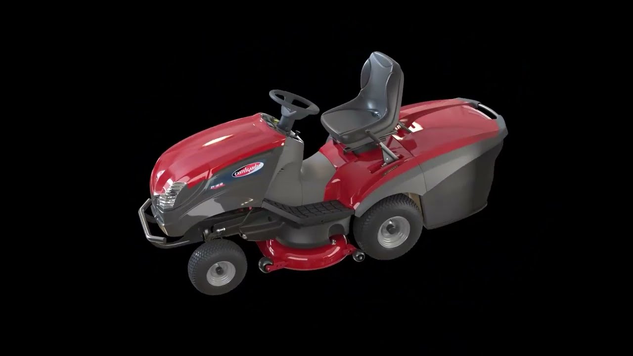Zahradn&iacute; traktor XTY 190 HD - 3D animace
