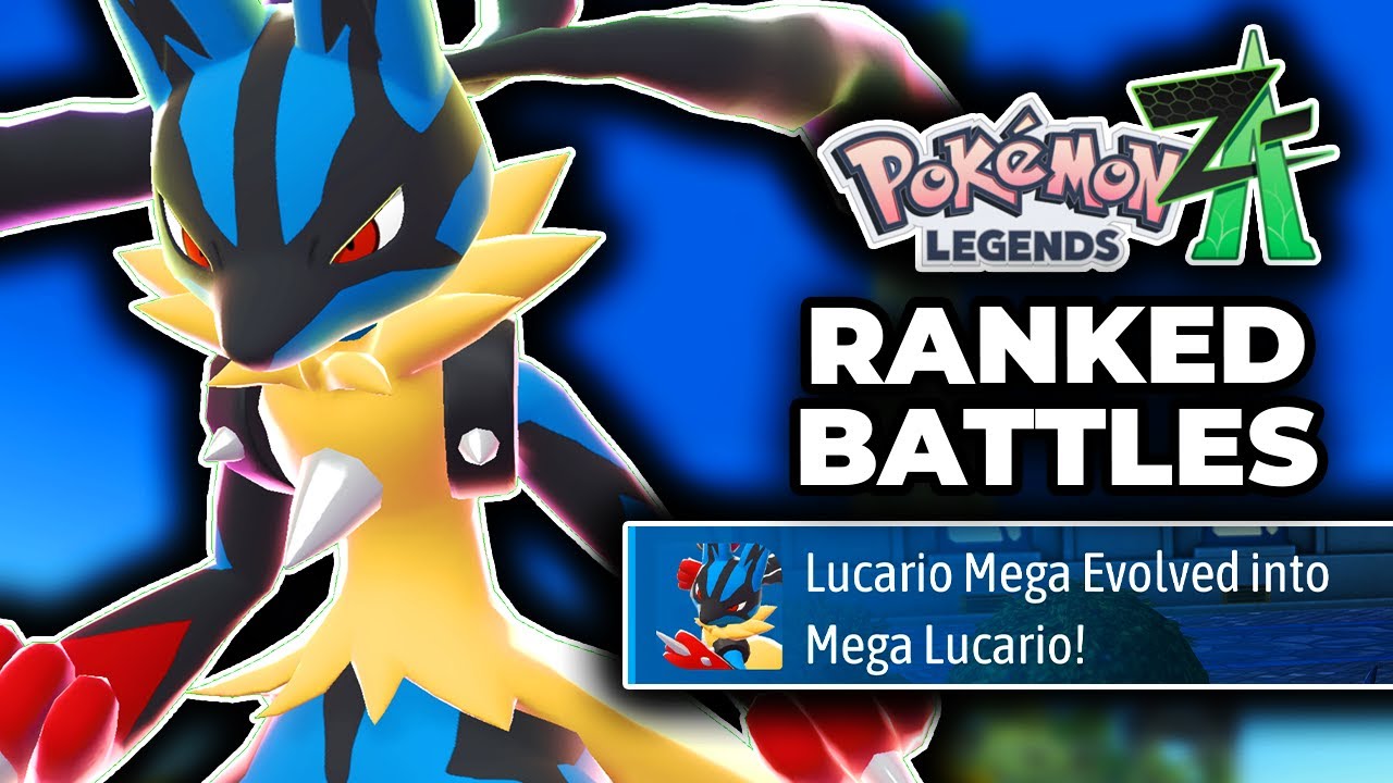 МЕГА ЛУКАРИО ВСЕ ЕЩЕ ДОМИНИРУЕТ В РЕЙТИНГОВЫХ БОЯХ! | Pokemon Legends: Z-A Рейтинговые бои